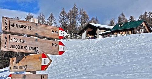 Escursione invernale al rifugio Cima Gallina | Gossensass