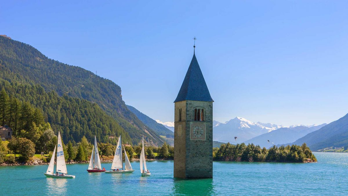 Vela | Lago di Resia