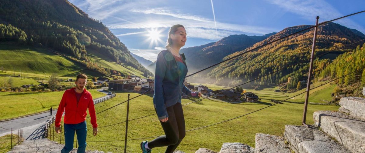 Escursione alla punta più bassa della Val Senales