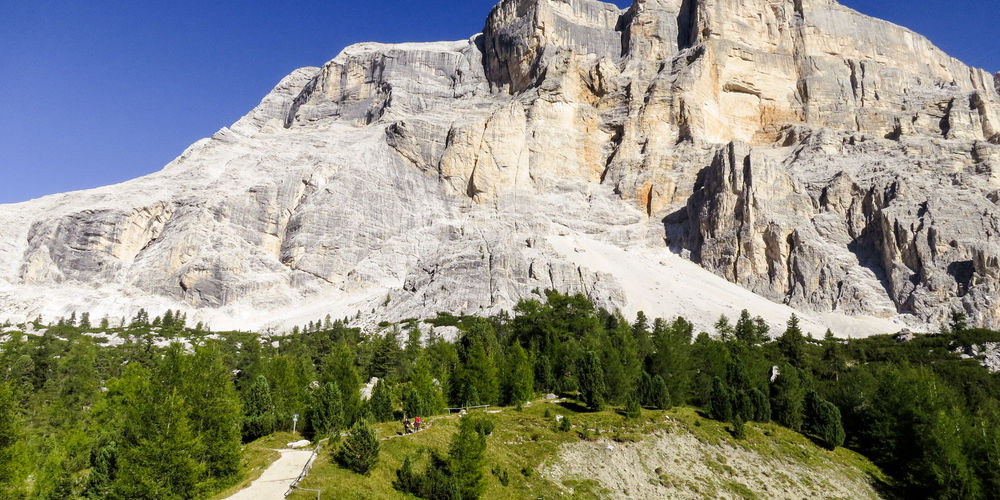 Am Fusse des Heiligkreuzkofels | Wengen im Gadertal