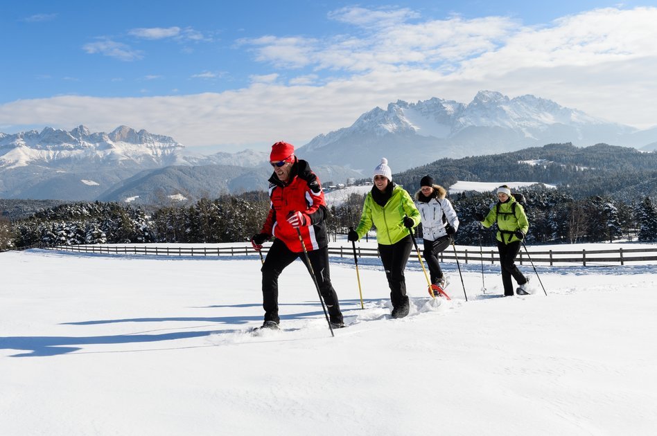 Winterwanderung zur Berghütte Oberholz | Obereggen